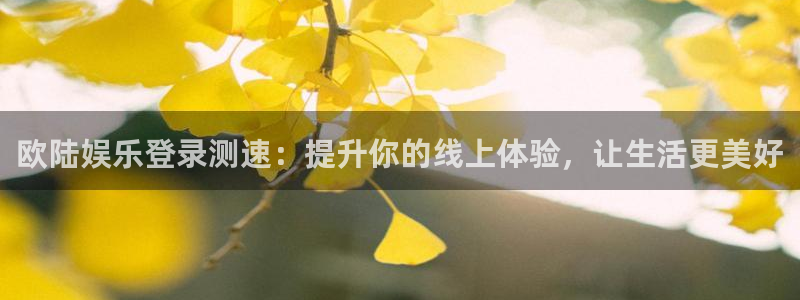 星耀国际app下载地址：欧陆娱乐登录测速：提升你的线上体验，让生活更美好