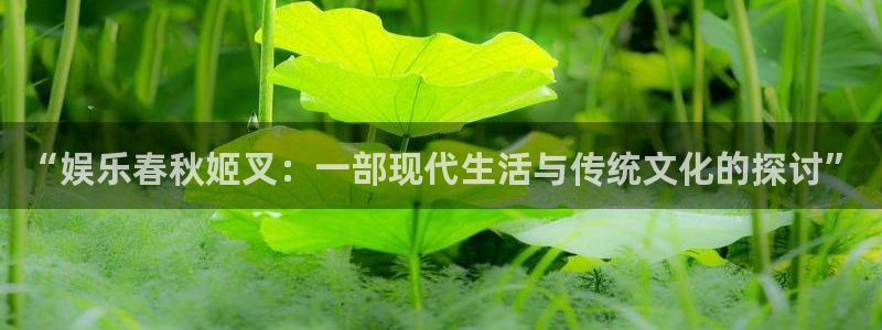 星耀国际app官网下载：“娱乐春秋姬叉：一部现代生活与传统文化的探讨”