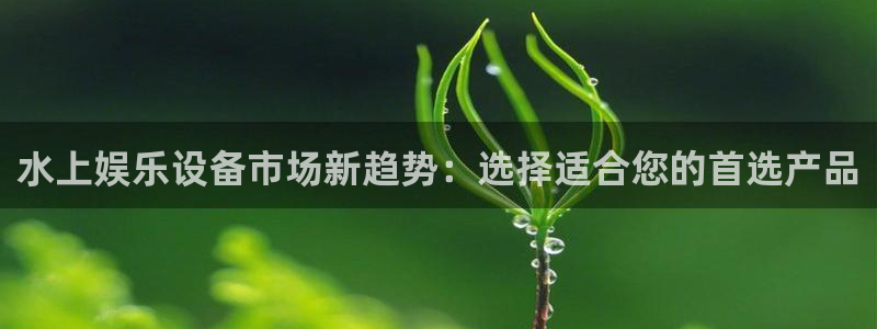 星耀国际.com：水上娱乐设备市场新趋势：选择适合您的首选产品